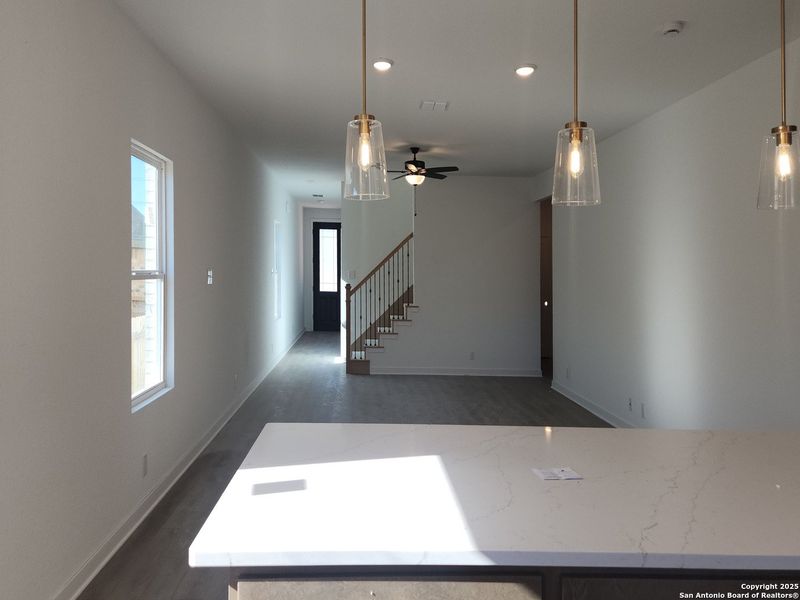 Spacious, unfurnished interior of a new home in Arcadia Ridge, San Antonio (Image 13). Spacious, unfurnished interior of a new home in Arcadia Ridge, San Antonio (Image 13).