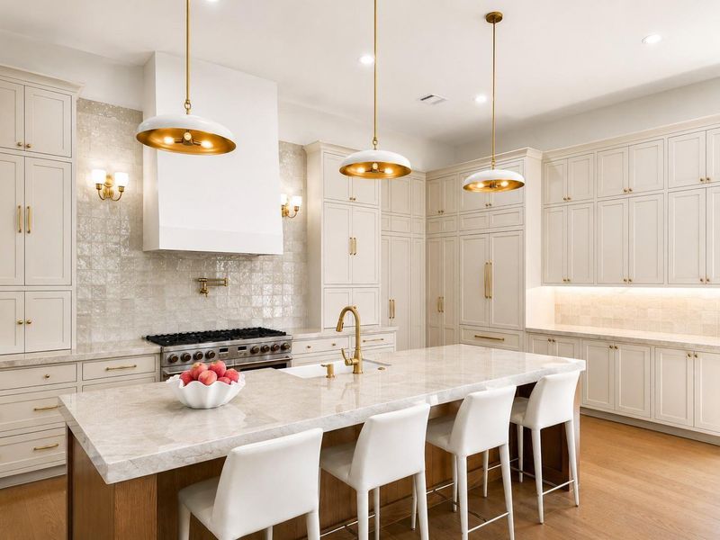 Furnished interior view inside a new home in , Houston (Image 12).