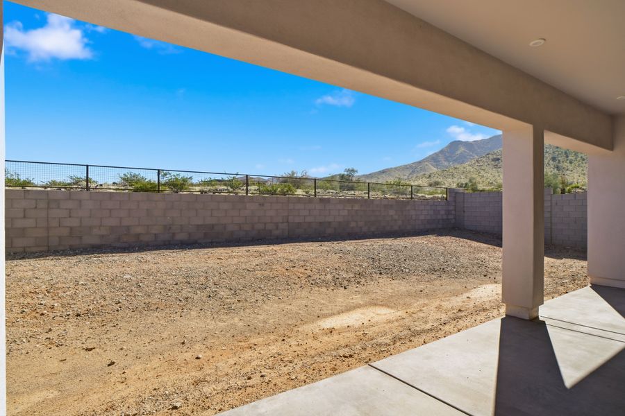 Exterior details and patio area of a home in Sanctuary, Phoenix (Image 2). Exterior details and patio area of a home in Sanctuary, Phoenix (Image 2).