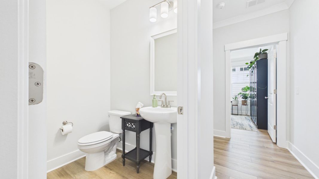 Furnished interior view inside a new home in Hewing Farms, Summerville (Image 36).