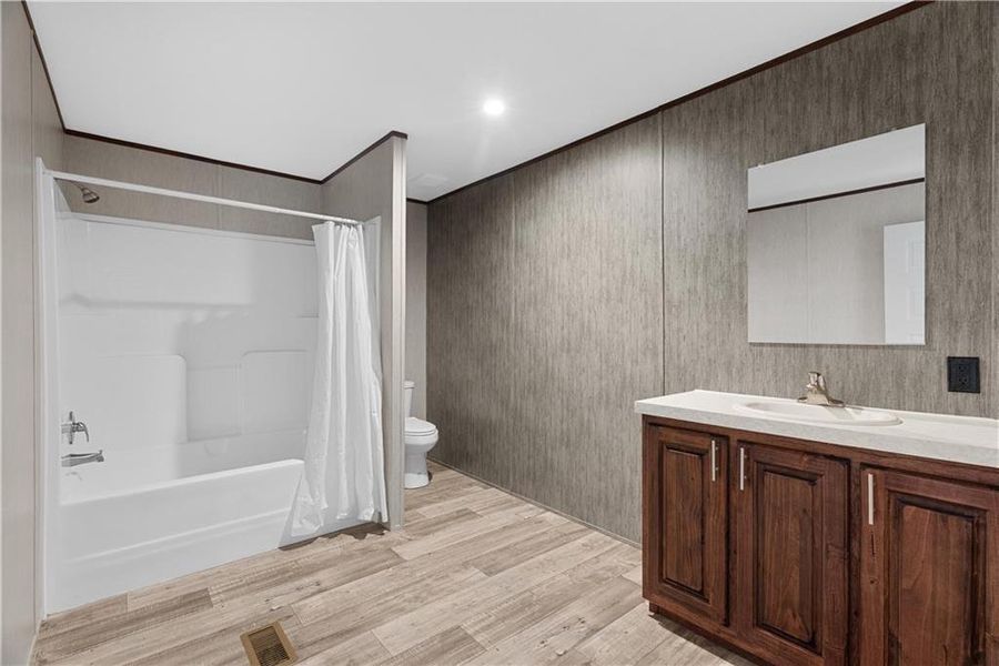 Furnished interior view inside a new home in , Resaca (Image 10).