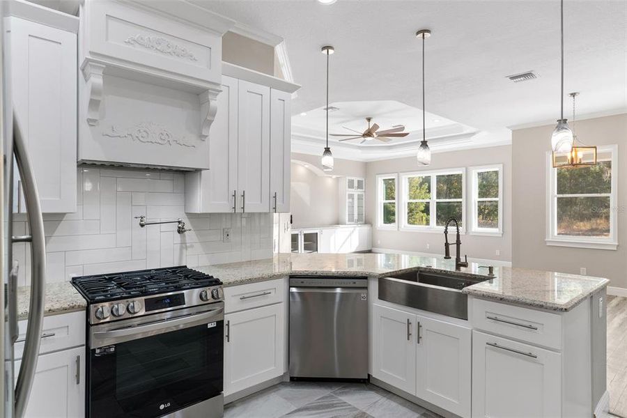 Furnished interior view inside a new home in , Ocala (Image 15).