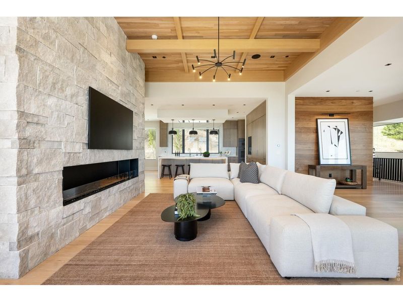 Furnished interior view inside a new home in , Boulder (Image 39).