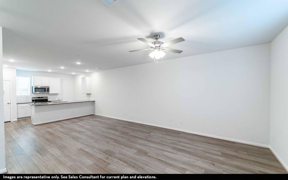 Spacious, unfurnished interior of a new home in Municipal Drive Townhomes, Leander (Image 12).