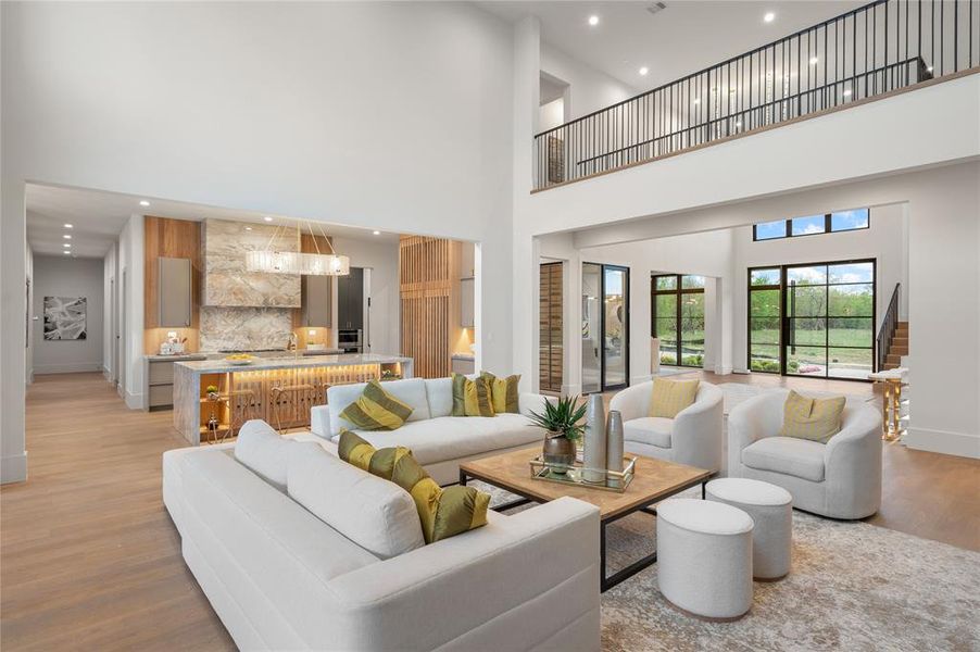 Furnished interior view inside a new home in , Frisco (Image 14).