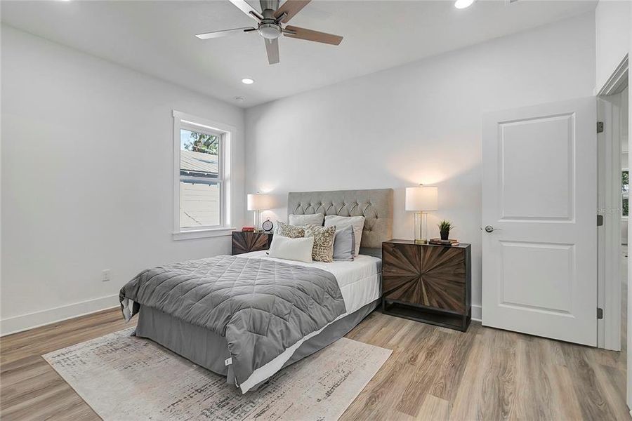 Furnished interior view inside a new home in , Tampa (Image 40). Furnished interior view inside a new home in , Tampa (Image 40).