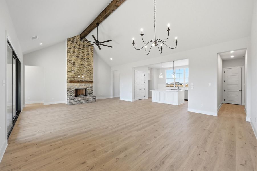 Spacious, unfurnished interior of a new home in Coyote Crossing, Godley (Image 21). Spacious, unfurnished interior of a new home in Coyote Crossing, Godley (Image 21).
