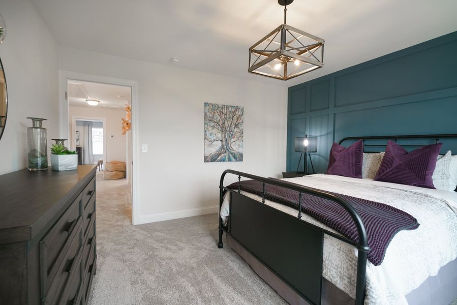 Representative furnished interior of a home built from the The Kensington E by Cothran Homes in Holly Ridge, Greenville (Image 54). Representative furnished interior of a home built from the The Kensington E by Cothran Homes in Holly Ridge, Greenville (Image 54).