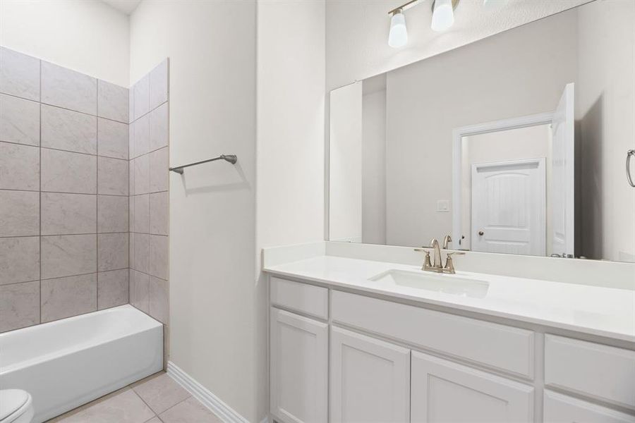 Furnished interior view inside a new home in Fairview Meadows, New Fairview (Image 17). Furnished interior view inside a new home in Fairview Meadows, New Fairview (Image 17).