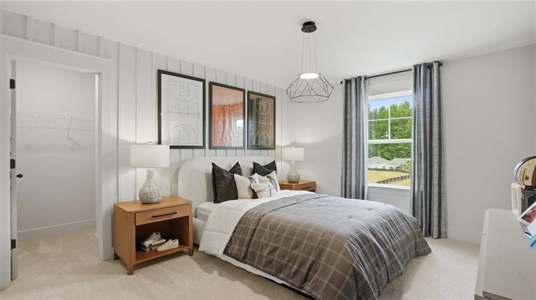 Furnished interior view inside a new home in Brighton, Locust Grove (Image 13).