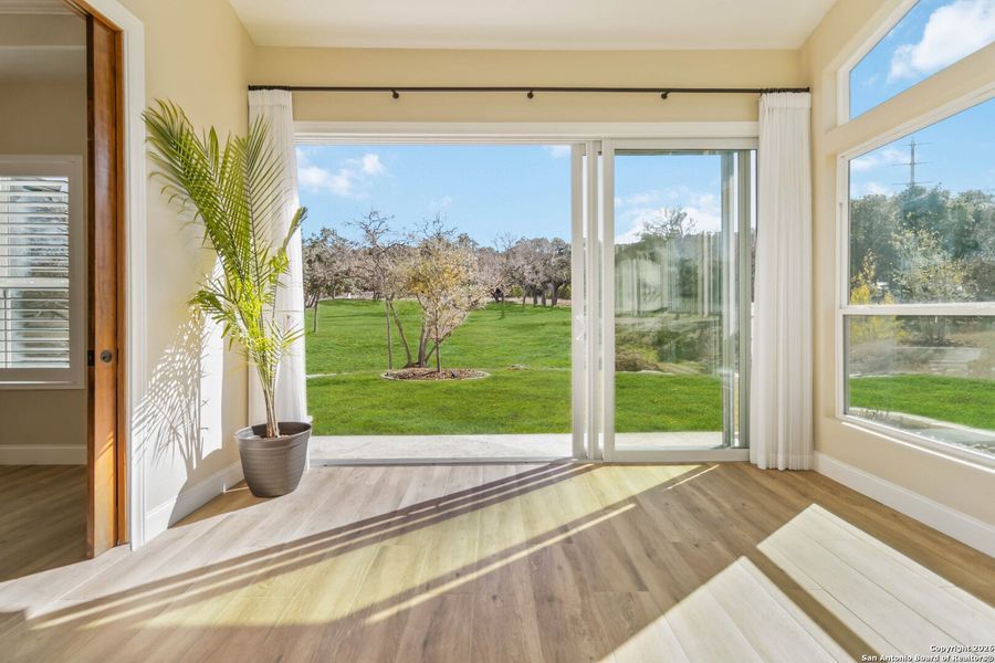 Exterior details and patio area of a home in , Boerne (Image 3).