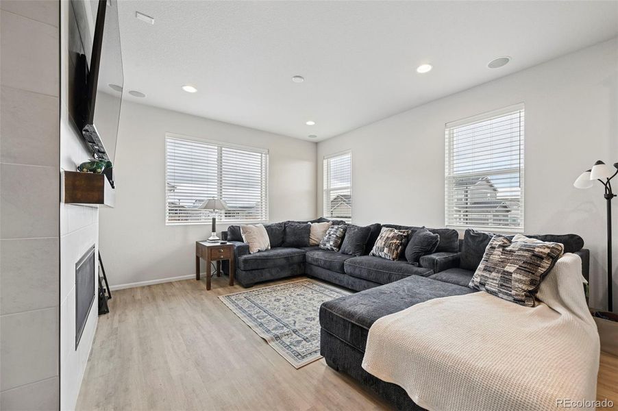 Furnished interior view inside a new home in , Aurora (Image 10).