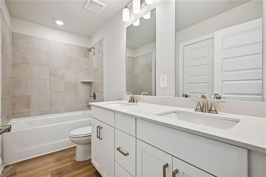 Furnished interior view inside a new home in , Lawrenceville (Image 17).