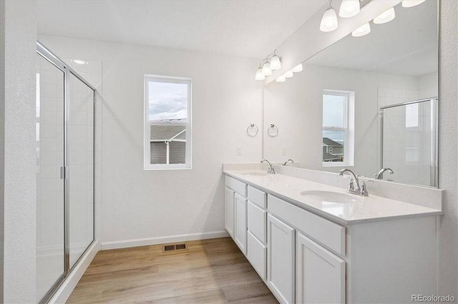Furnished interior view inside a new home in Fossil Creek, Windsor (Image 8).