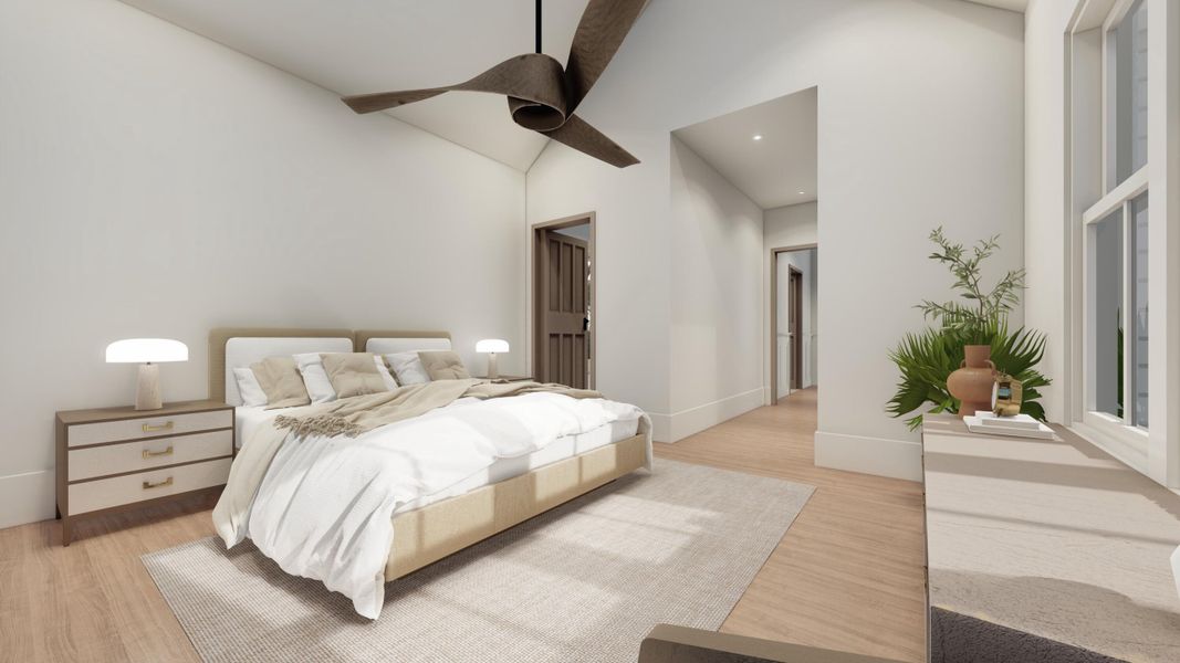 Furnished interior view inside a new home in , Isle Of Palms (Image 22).