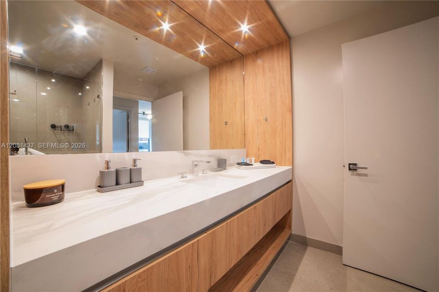 Furnished interior view inside a new home in , Miami (Image 5).