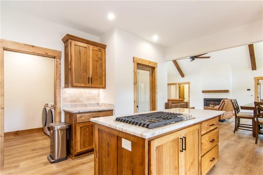 Furnished interior view inside a new home in , Talking Rock (Image 35).