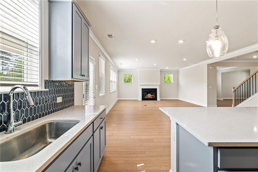 Furnished interior view inside a new home in , Lawrenceville (Image 17).