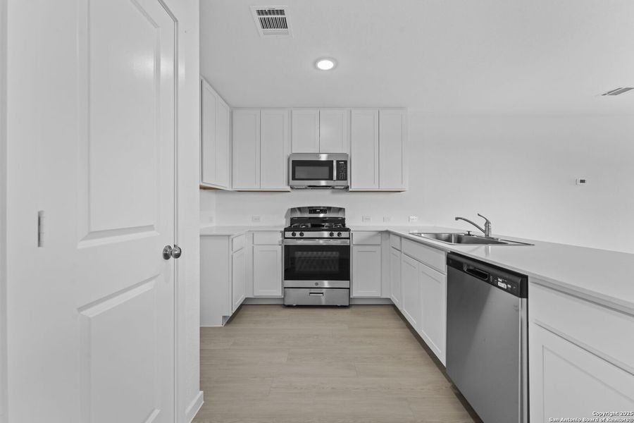 Furnished interior view inside a new home in , New Braunfels (Image 5). Furnished interior view inside a new home in , New Braunfels (Image 5).