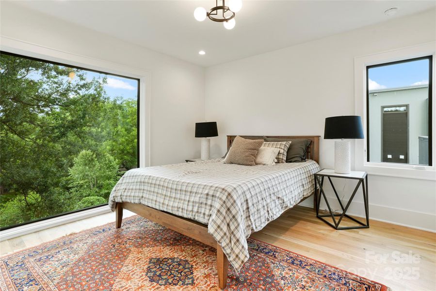 Furnished interior view inside a new home in , Charlotte (Image 12).