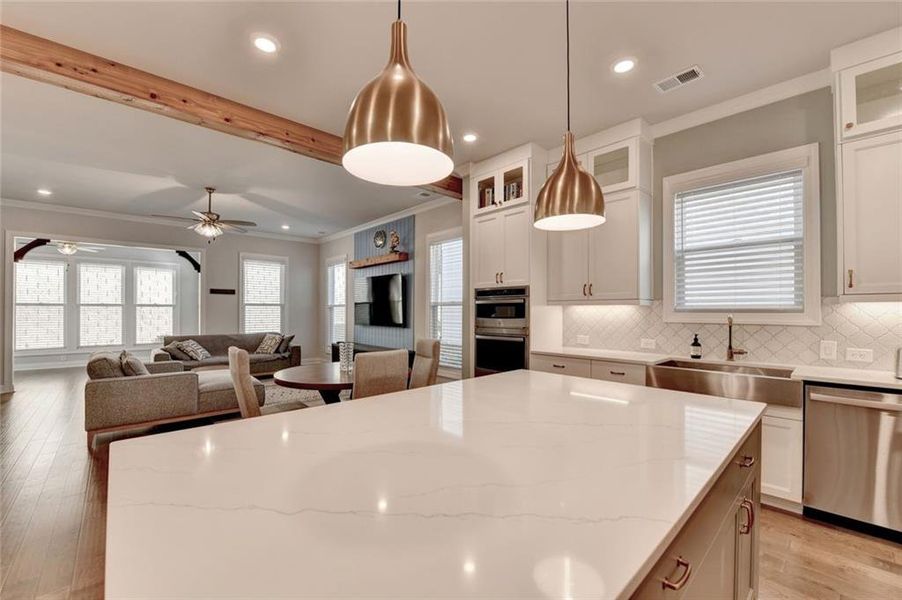 Furnished interior view inside a new home in , Duluth (Image 5).