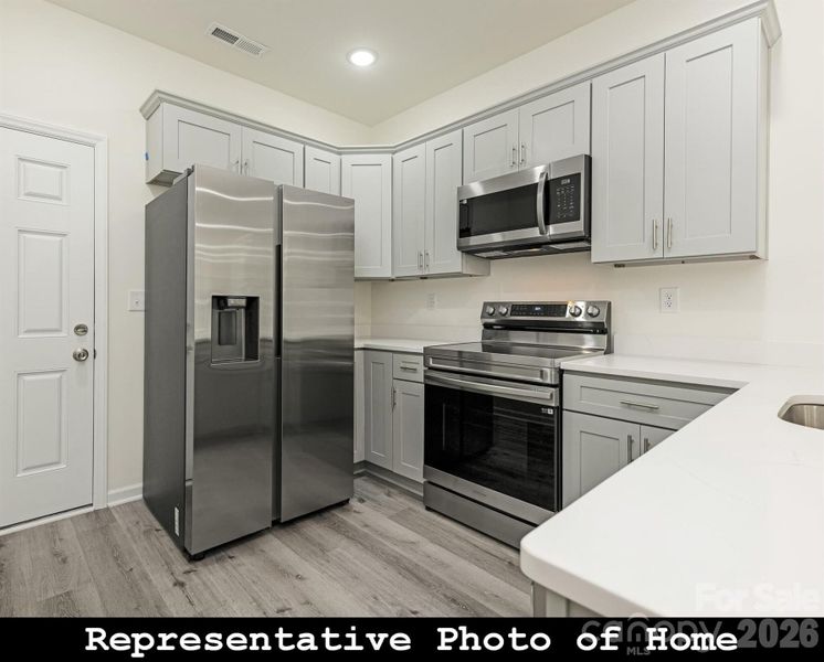 Furnished interior view inside a new home in , Charlotte (Image 5).