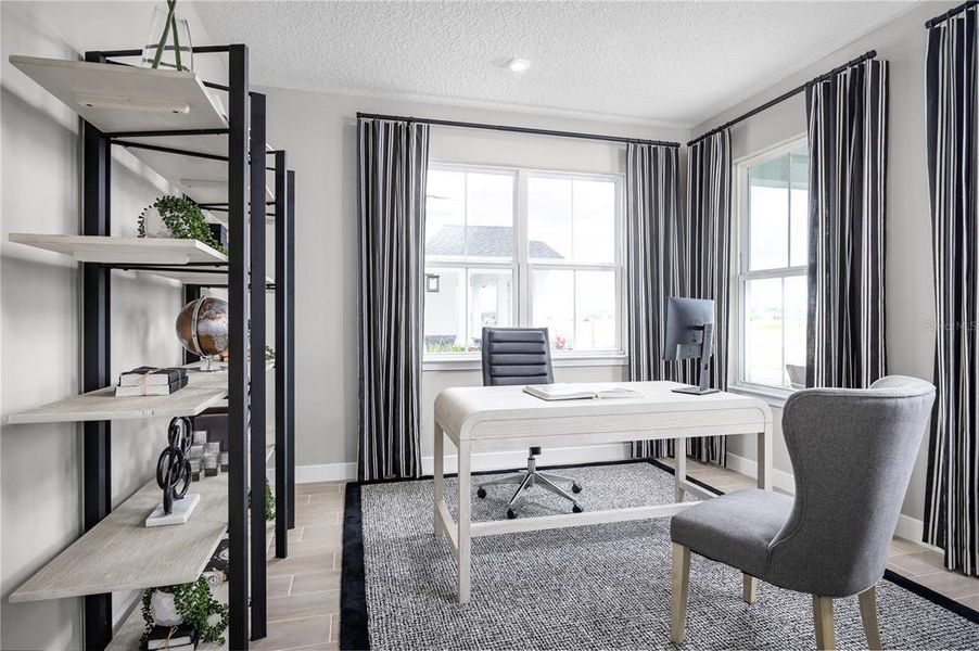 Furnished interior view inside a new home in The Palms at Venetian Bay, New Smyrna Beach (Image 17). Furnished interior view inside a new home in The Palms at Venetian Bay, New Smyrna Beach (Image 17).