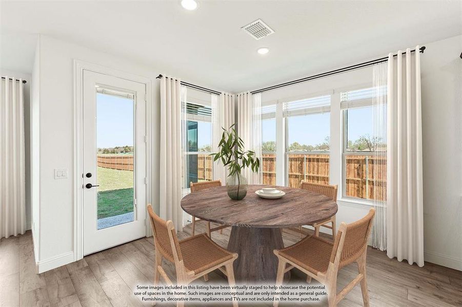 Furnished interior view inside a new home in Glenbrook, Red Oak (Image 19).
