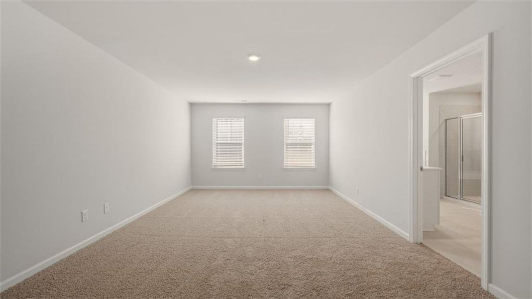 Spacious, unfurnished interior of a new home in Teamon Pointe, Griffin (Image 30).