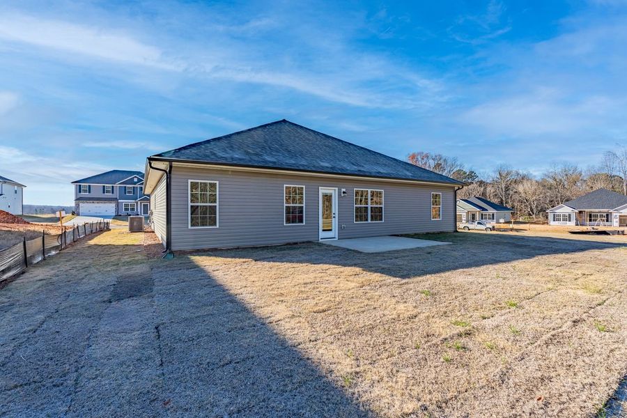 Exterior details and patio area of a home in Kerns Ridge, Salisbury (Image 3).