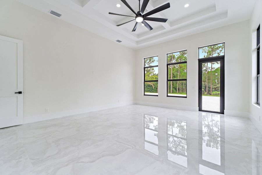 Spacious, unfurnished interior of a new home in , Jupiter (Image 54).