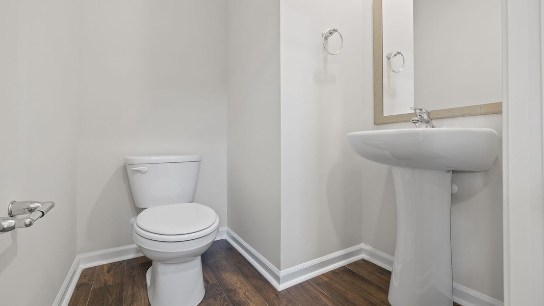 Representative furnished interior of a home built from the Belhaven by D.R. Horton in Forest Brook, Easley (Image 8).