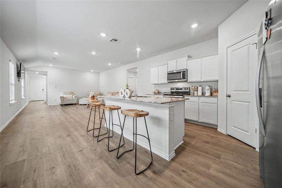 Furnished interior view inside a new home in , Crandall (Image 9).