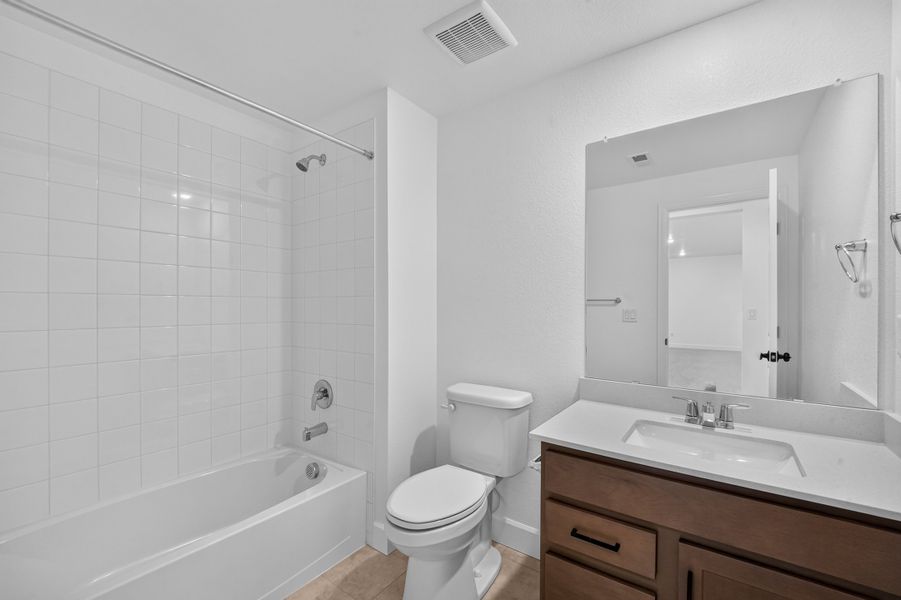 Furnished interior view inside a new home in Macanta, Castle Rock (Image 8).
