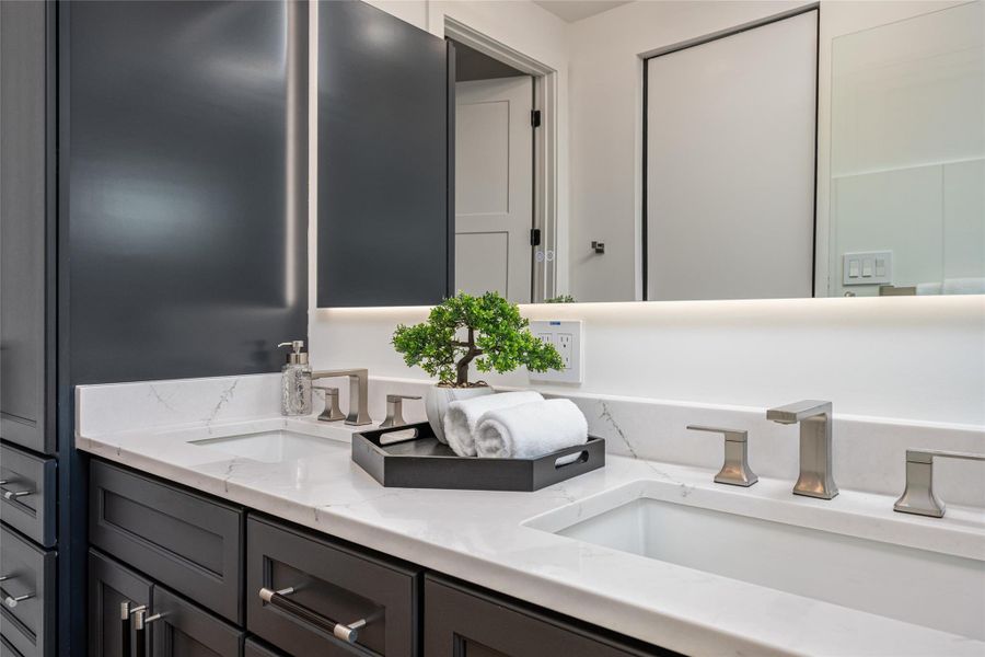 Furnished interior view inside a new home in , Stafford (Image 6). Furnished interior view inside a new home in , Stafford (Image 6).