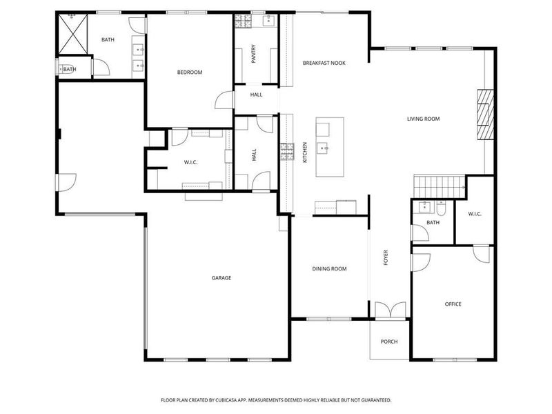 2D floor plan layout of this home in , Lawrenceville, GA (Image 6).