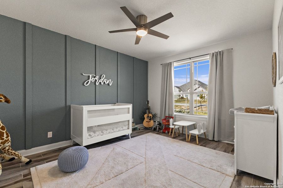 Furnished interior view inside a new home in Arched Oaks, Floresville (Image 16). Furnished interior view inside a new home in Arched Oaks, Floresville (Image 16).