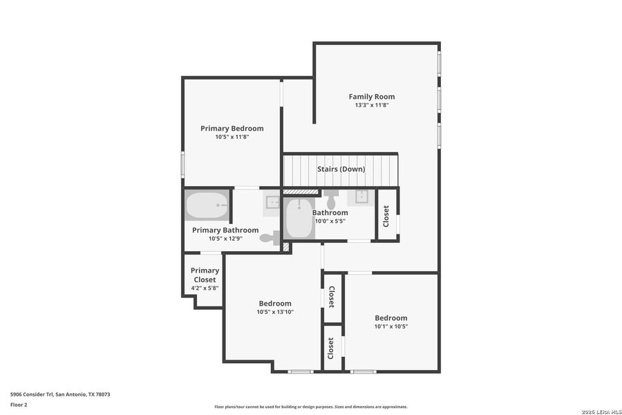 2D floor plan layout of this home in Stone Garden, San Antonio, TX (Image 7). 2D floor plan layout of this home in Stone Garden, San Antonio, TX (Image 7).