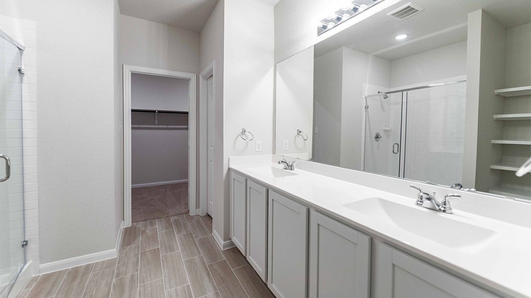 Furnished interior view inside a new home in Morgan Meadows, San Antonio (Image 3). Furnished interior view inside a new home in Morgan Meadows, San Antonio (Image 3).