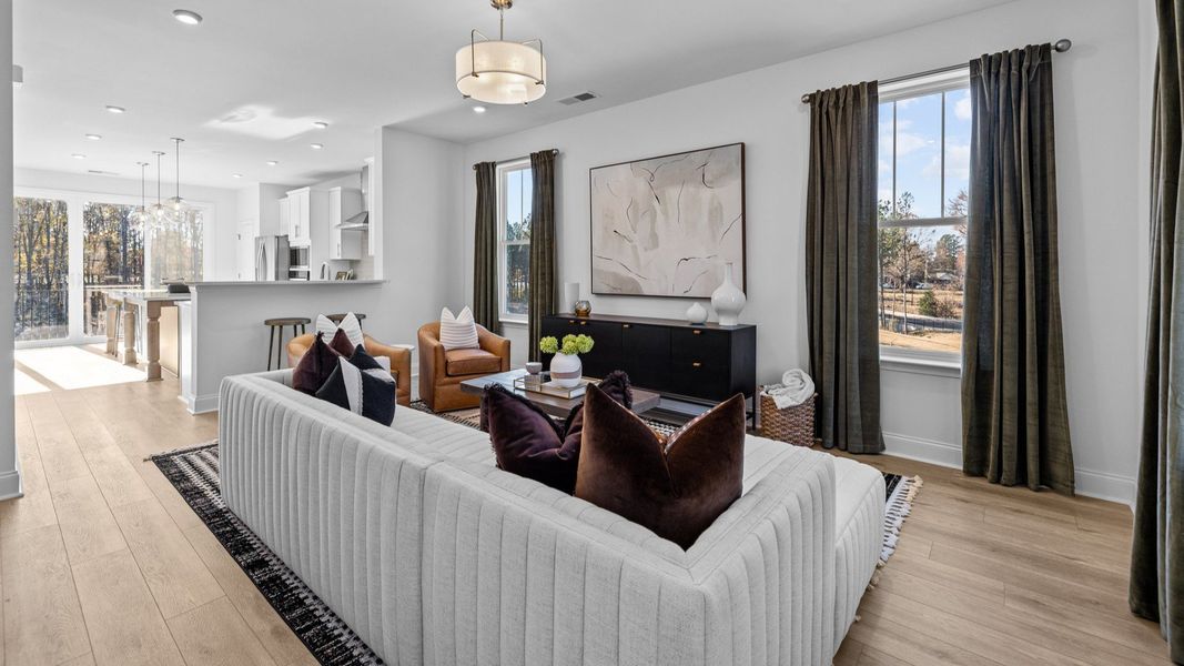 The Landon Plan by DRB Homes in Charlotte, NC- Living Area