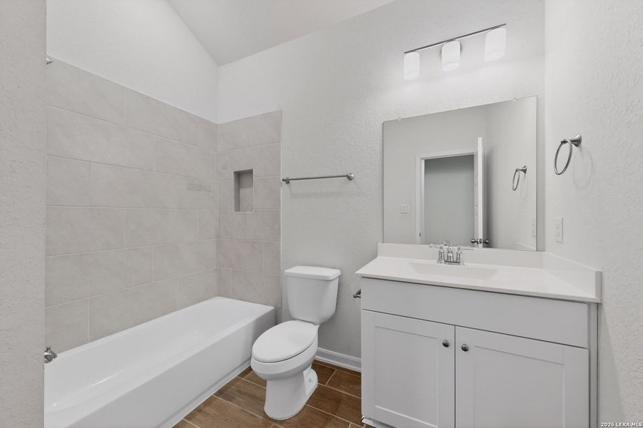 Furnished interior view inside a new home in Bricewood, San Antonio (Image 10). Furnished interior view inside a new home in Bricewood, San Antonio (Image 10).