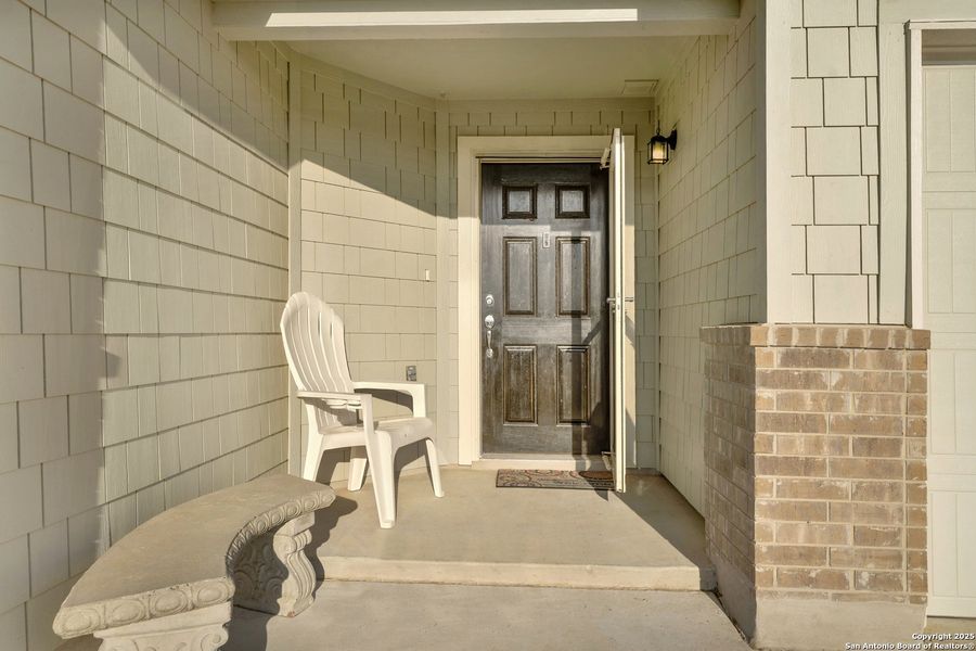 Furnished interior view inside a new home in Chaparral Ranch, Floresville (Image 17).
