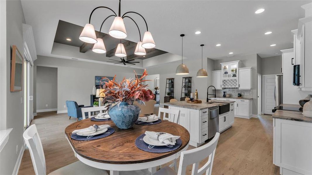 Furnished interior view inside a new home in , Lakeland (Image 35).