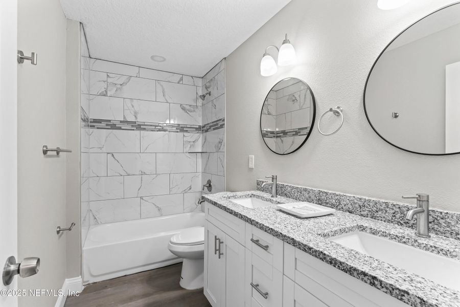 Furnished interior view inside a new home in , Jacksonville (Image 8). Furnished interior view inside a new home in , Jacksonville (Image 8).