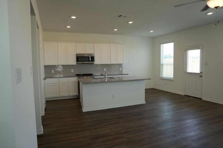 Furnished interior view inside a new home in Villages at Westpointe, Dayton (Image 3).