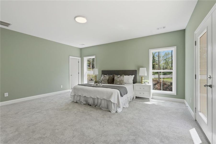 Furnished interior view inside a new home in , Gainesville (Image 7). Furnished interior view inside a new home in , Gainesville (Image 7).