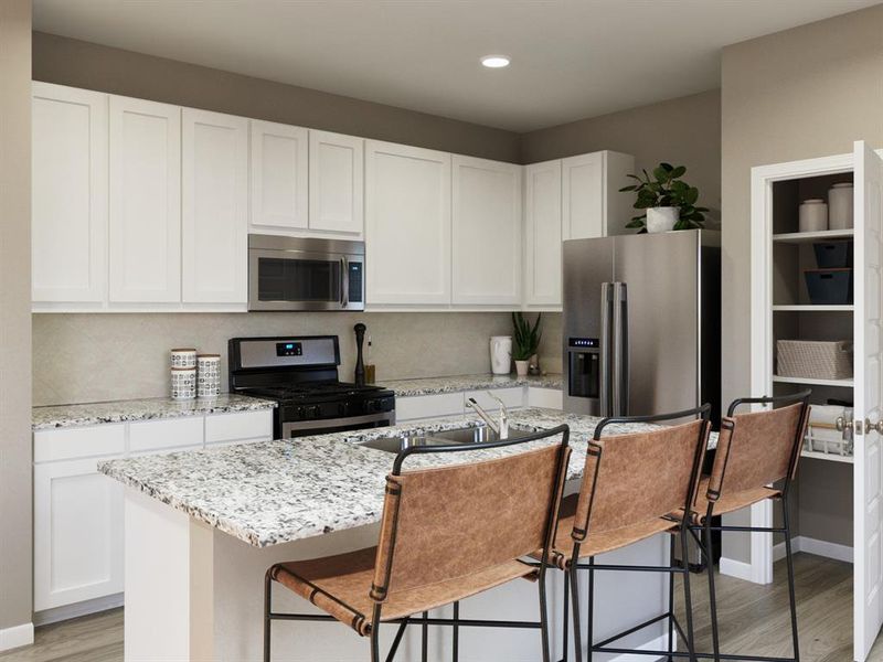 Photos are a representation of the floor plan. Options and interior selections will vary.