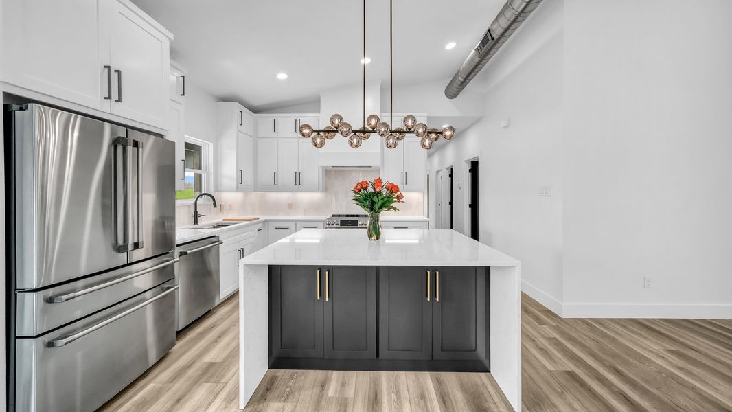 Representative furnished interior of a home built from the Zephyer 2 by Zeal Home Builders in Parallel Pastures, Poolville (Image 6).