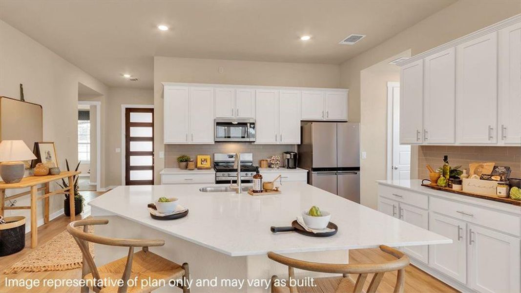 Furnished interior view inside a new home in The Preserve at Forum, Grand Prairie (Image 9). Furnished interior view inside a new home in The Preserve at Forum, Grand Prairie (Image 9).