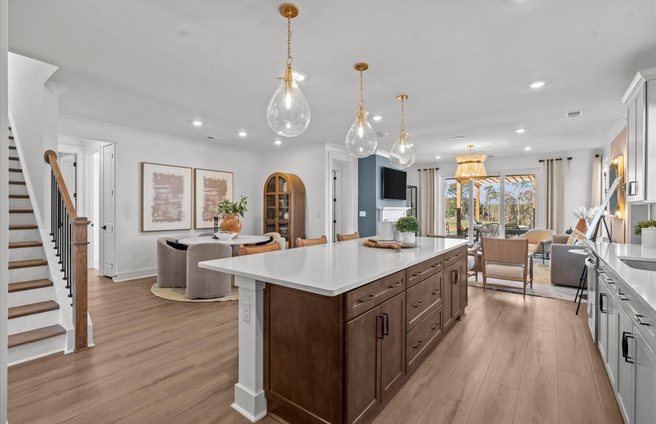 Representative furnished interior of a home built from the Mainstay by Del Webb in Del Webb Greenville, Greenville (Image 6).